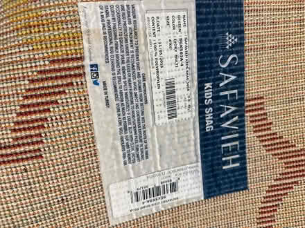 Photo of free Colorful rug 6 by 4 ft (North End Boston) #2