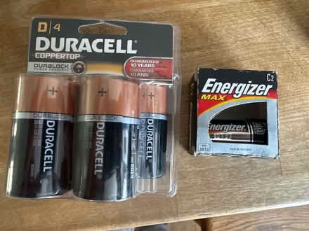 Photo of free 4 D size batteries, 1 C size (North San Leandro) #1
