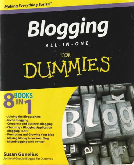 Photo of free Blogging for Dummies Book (Pyrmont) #1