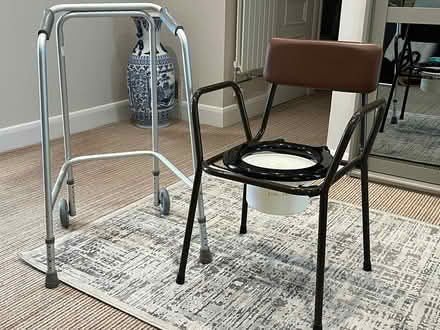 Photo of free Commode and Zimmer frame (Bromley North area) #1