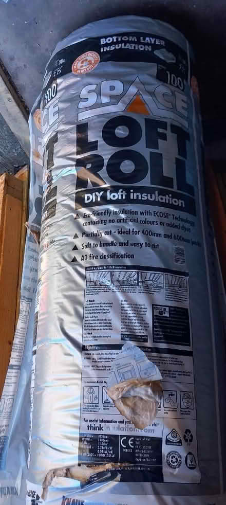 Photo of free Loft insulation roll. (Southam CV47) #1