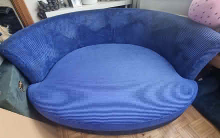 Photo of free Large DFS cuddler and pouffe (Perivale W13) #2
