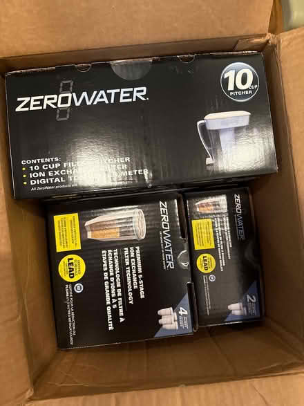 Photo of free Water pitcher and filters (Logan Square) #1