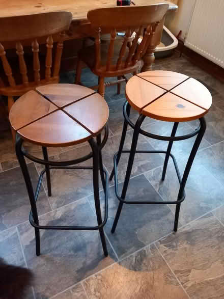 Photo of free Tall stools (Shipley BD18) #1