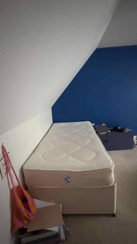 Photo of free Bed and mattress (Lexden CO3) #2