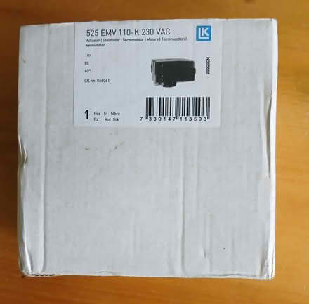 Photo of free LK 525 EMV 110-K 230 VAC actuator (Crosby Ravensworth CA10) #1