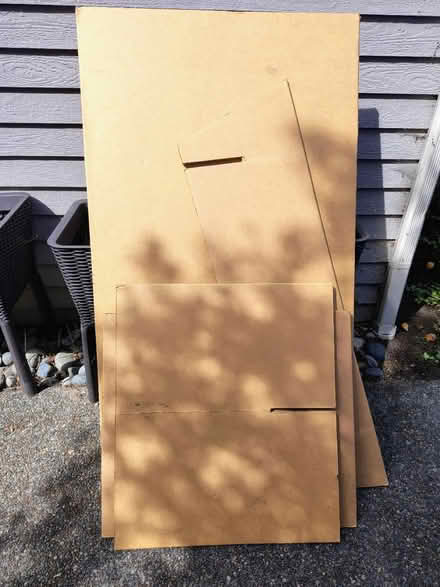 Photo of free Cardboard Table (Queen Anne) #2
