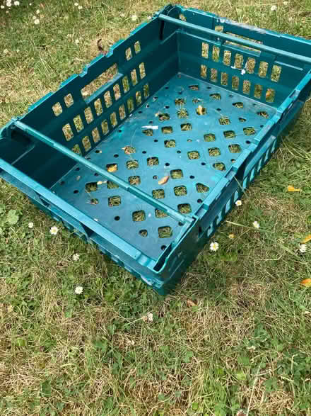 Photo of Dolly wheels and crates (Moulton Leys) #3