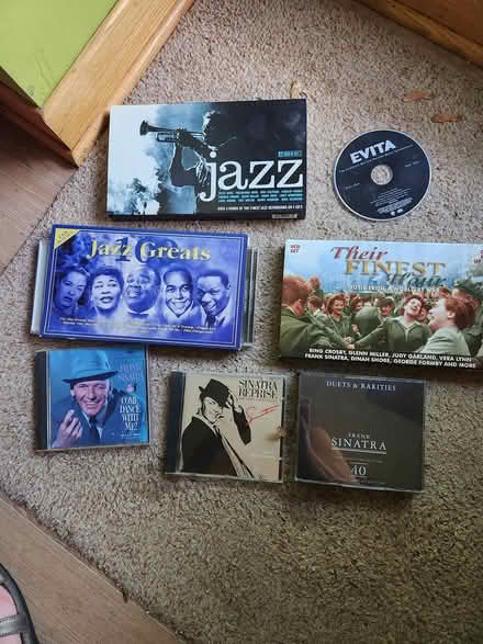 Photo of free Box of CDs Mostly Jazz (Edinburgh and Water) #3