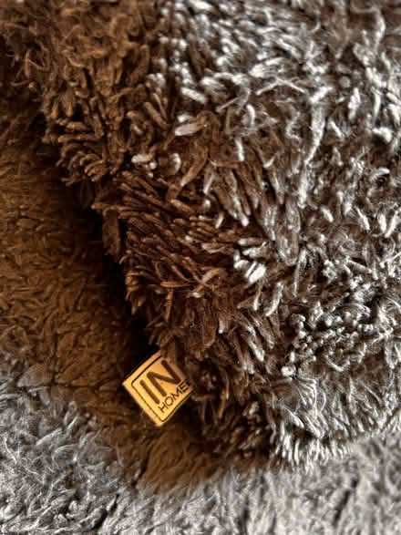 Photo of free 2 x grey Teddy Bear fleece pillows (Spondon DE21) #2