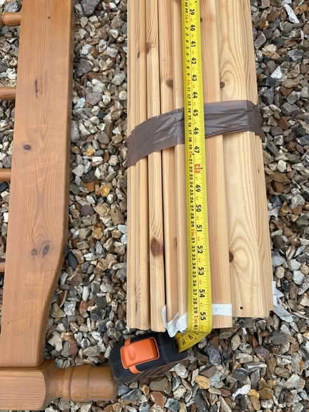 Photo of free Pine high bed, corner desk below (IP29 4 SW Bury St Edmunds) #3