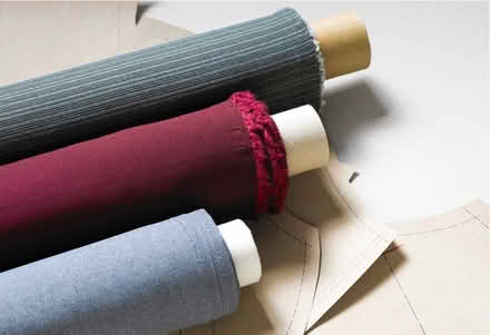 Photo of fabric, denim or sewing materials (N13) #1