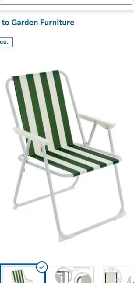 Photo of 2x deck chairs (Polesworth B78) #1