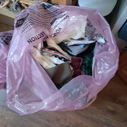 Photo of free Assorted Fabrics/Materials scraps (Wickford SS12) #1