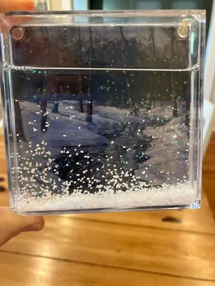 Photo of free Woods scene snow globe (Havertown) #1
