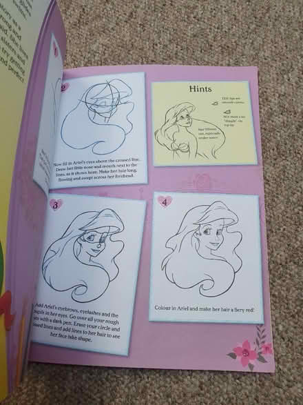 Photo of free How to draw princesses book (BS16) #1