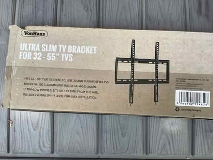 Photo of free Wall Bracket for TV 32-55 inch (Great Warford, Alderley Edge) #1