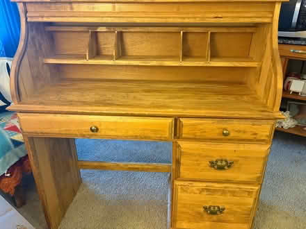Photo of free roll top desk (Haverhill Lafayette sq area) #1