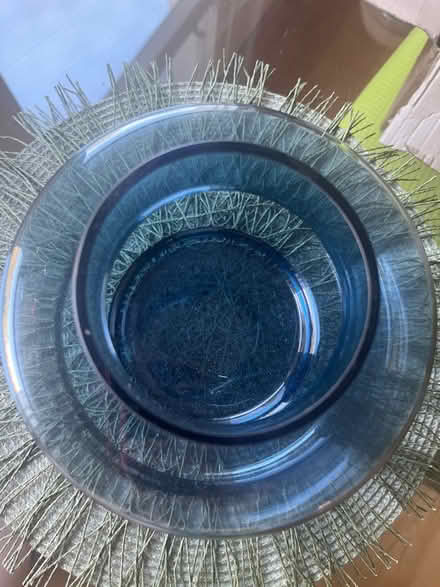 Photo of free Blue glass vase (Brockley SE4) #2