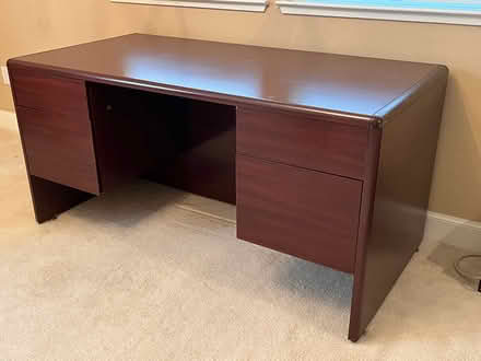 Photo of free Solid Cherry Wood Desk (Lindenwood) #1
