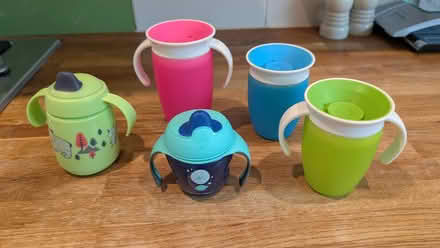 Photo of free 5 Sippy Cups (ME9) #1