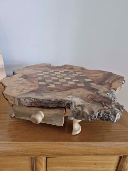 Photo of free Wooden chess board and pieces (GU12) #1