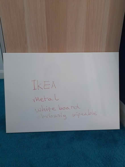 Photo of free Metal Whiteboard wipeable+magnetic (Chalfont St. Peter SL9) #3