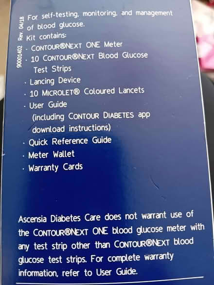 Photo of free Blood glucose monitoring system (Lumb BB4) #4