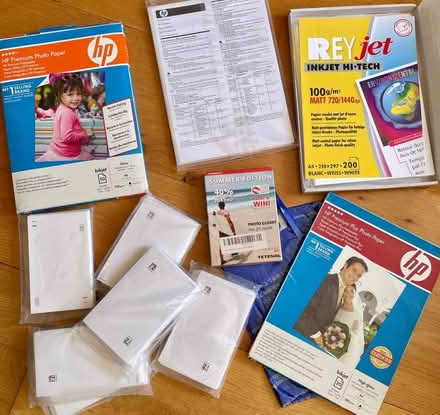 Photo of free Old photo inkjet printer paper (Enfield EN2) #1