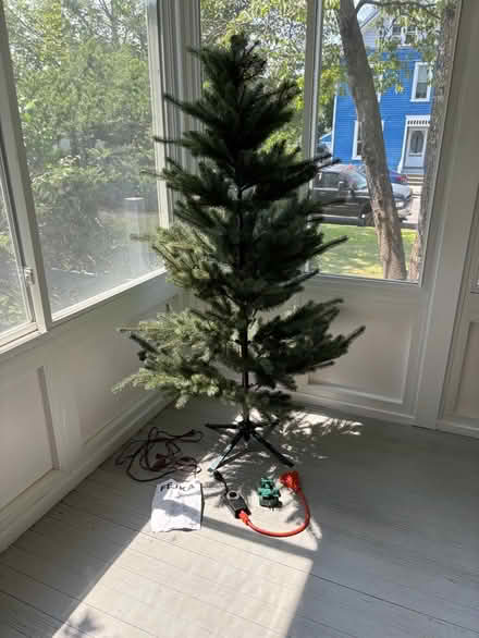 Photo of free 6’ Artificial IKEA Christmas Tree (City Center Danbury) #1