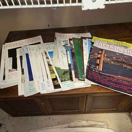 Photo of free Sheet music 80's era songs - easy (Columbia, Md) #1