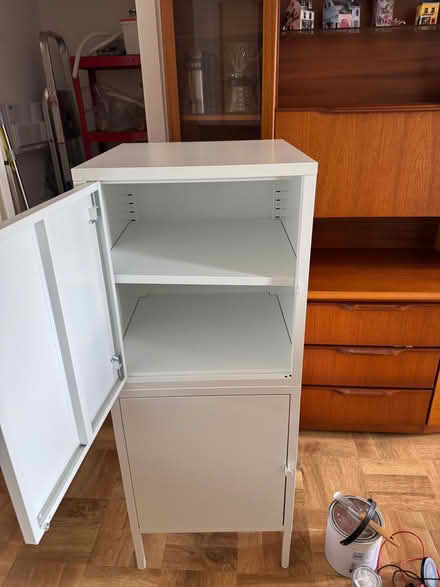 Photo of free Metal double cupboard (Wisewood S6) #2