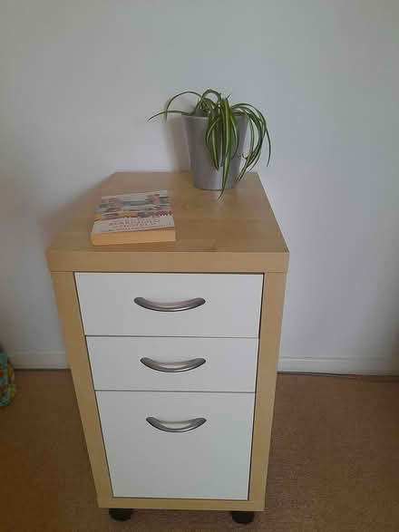 Photo of free 3-drawer unit on castors (Chalfont St. Peter SL9) #1