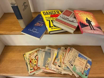 Photo of free over 100 1940's cards + books (village of pelham) #1