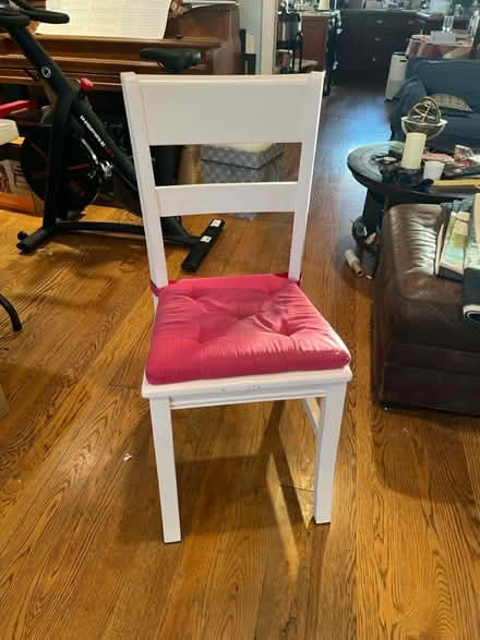 Photo of free White Desk Chair (Culver City) #1
