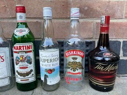 Photo of free Empty Spirit Bottles (LE9) #3