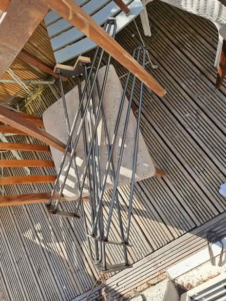 Photo of free 4 x metal table legs (Sauchie FK10) #1