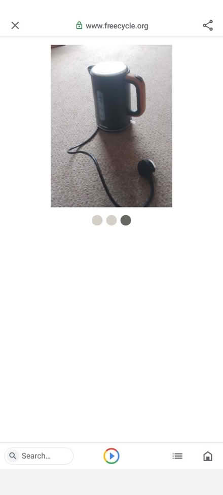 Photo of free Daewoo kettle (Harrogate. HG1.) #1