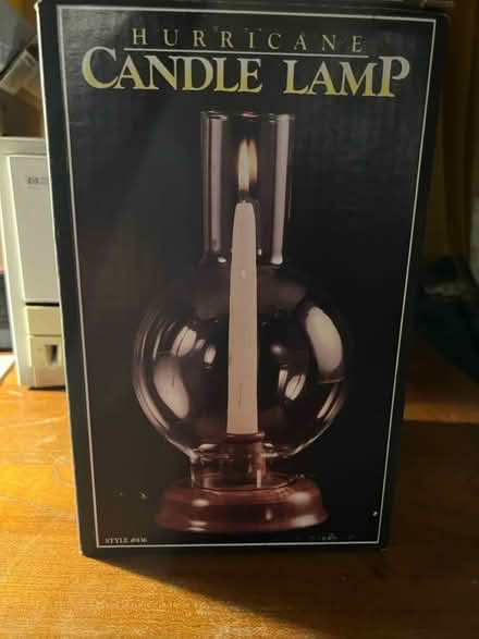 Photo of free Hurricane Candle Lamp (Portola District, SF) #1