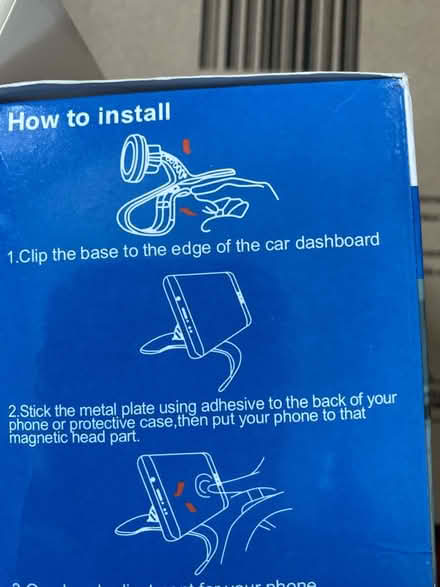Photo of free Car phone holder (Beaumont LA1) #2