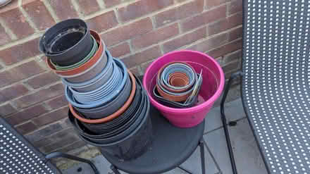 Photo of free Garden chairs and pots (Lower Upnor, Rochester) #4