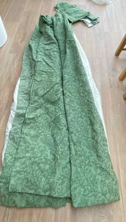 Photo of free Green curtains (Weeke, Winchester SO22) #1