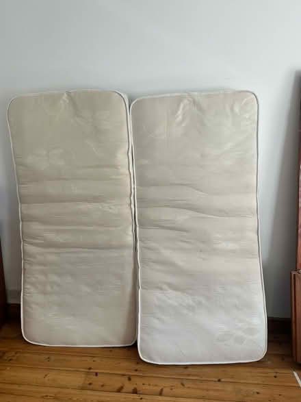 Photo of free 2 single mattresses (West Ham E15) #1