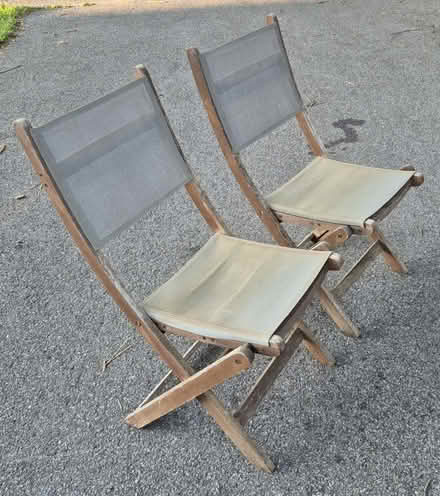 Photo of free Folding wooden chairs (Trend Arlington) #1