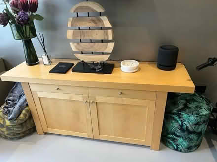 Photo of free Contemporary maple sideboard (Chiswick w43Eb) #2