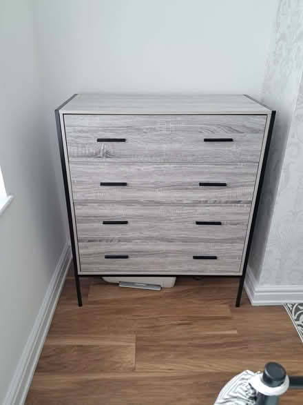 Photo of free 4 drawer chest of drawers bnib (Old Swan L13) #1