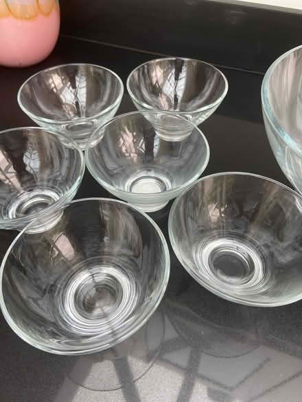 Photo of free Large glass bowland 6 small bowls (Loose, Maidstone ME15) #3