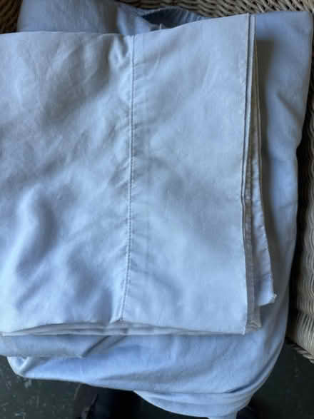 Photo of free King size cotton sheets (North San Leandro) #1