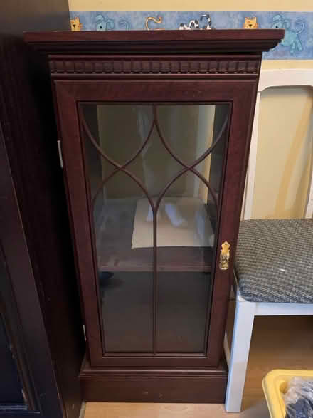 Photo of free Mahogany Glass unit (Walthamstow E17 6BD) #1