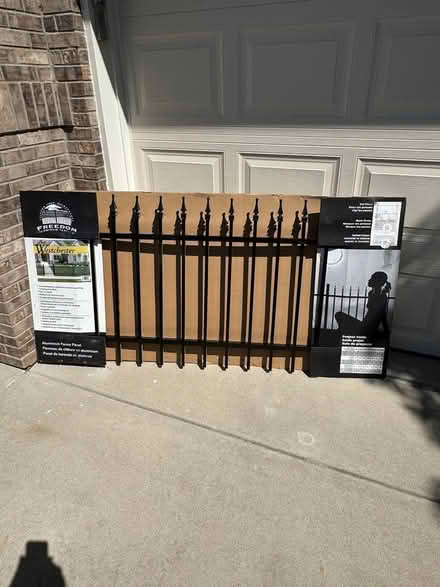 Photo of free Fence Panels - Black - 3' x 6' (3) (Westminster, CO 80031) #2